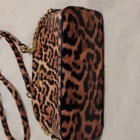 NWOT Women's Steve Madden Crossbody Handbag Leopard Print - Picture 3 of 11